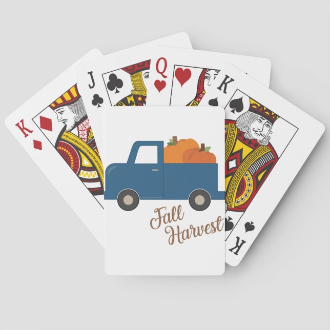 Baralho Colheita de outono (Verso)