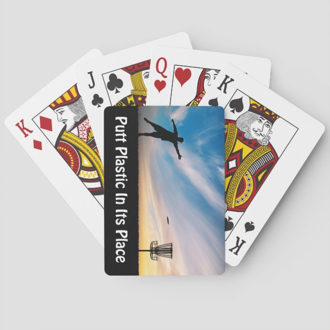 Baralho Colocar Plástico No Seu Lugar (Verso)