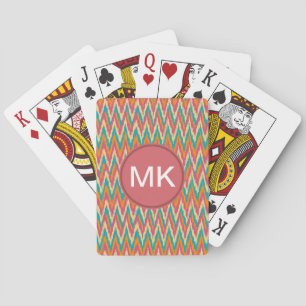 Baralho Colores de Especiarias de Design do iKat Zigzag
