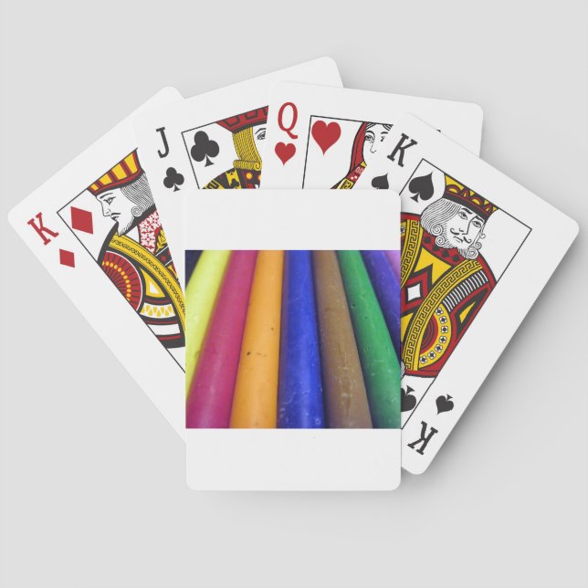 Baralho Colorida Crayons (Verso)