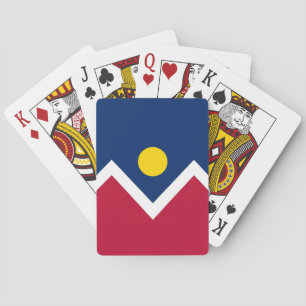 Baralho com a Bandeira de Denver, EUA