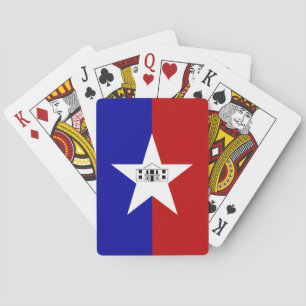 Baralho com a Bandeira de San Antonio, EUA
