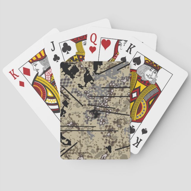 Baralho Combate Camo do halo (Verso)