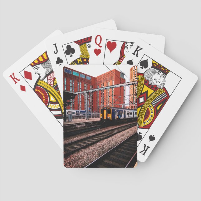 Baralho Comboio azul, Leeds (Verso)