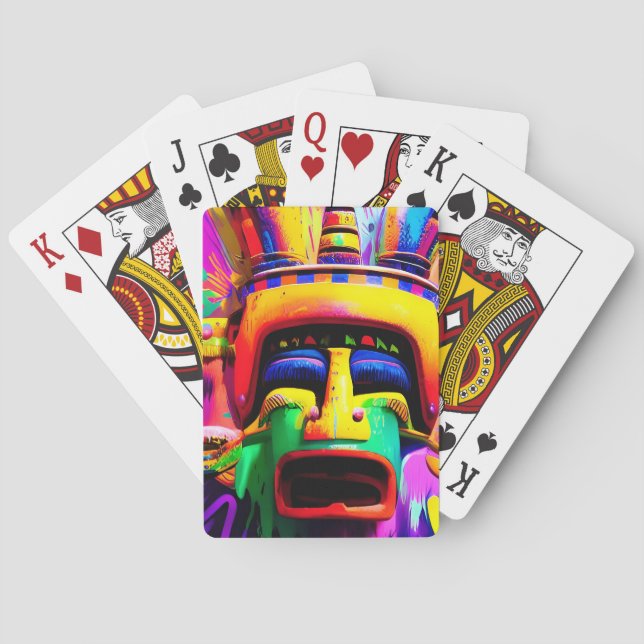 Baralho Conheci a Fantasia do Doutor Bruxa Ken Gage (Verso)