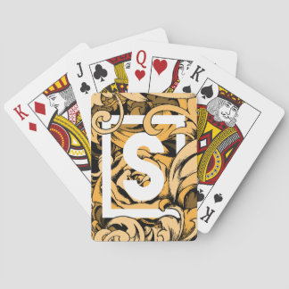 Baralho Conjunto de Placas de Ornamentado S-Monogramas