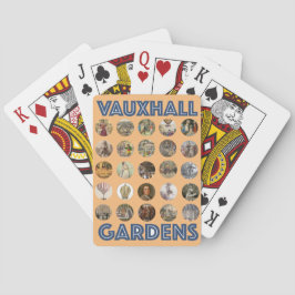 Baralho Conjunto de Poker dos Jardins Vauxhall