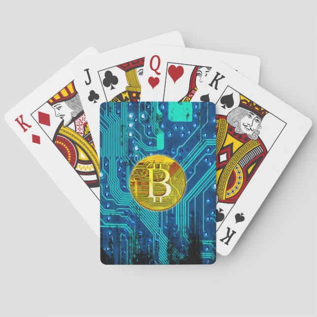 Baralho Conselho Bitcurrency e Circuito Criptomoeda (Verso)