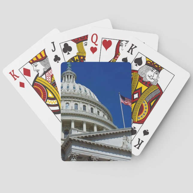 Baralho Construção do Capitólio, Washington, EUA (Verso)