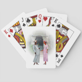 Baralho Conversa do Renascimento de Harlem – Aquarela de 1