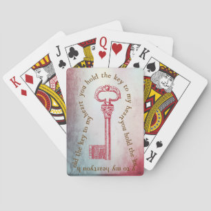 Baralho Convés de casamento de cartas de jogar favores