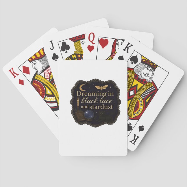 Baralho Cópia De Florestas Místicas De Fantasia De Whimsig (Verso)