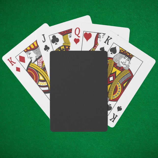 Baralho Cor Sólido Preta do Jato (Criador carregado)