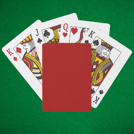 Baralho Cor Sólido Vermelho da Apple, Amarra Escura