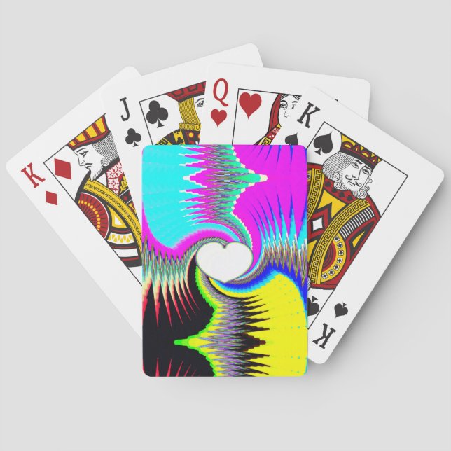 Baralho Coração e Espiral (Verso)