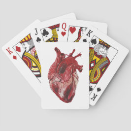 Baralho Coração Vermelho Realista