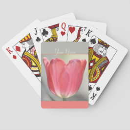 Baralho Coral Tulip Florido