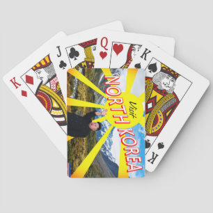 Baralho Coreia do Norte da visita