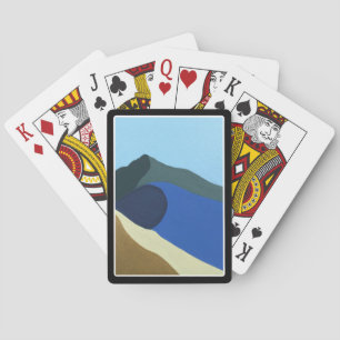 Baralho Cores de Cartas de Jogar da Pintura do Mt Tamalpai