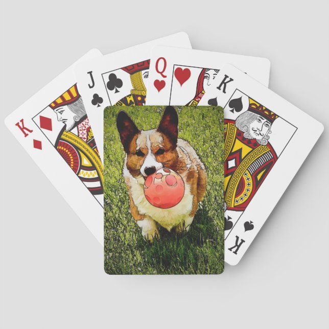 Baralho Corgi de Galês do Pembroke (Verso)