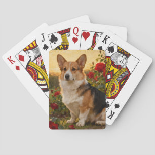 Baralho Corgi nas Rosas II