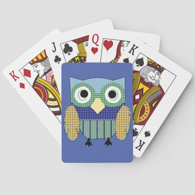 Baralho Coruja Poker Face (Verso)