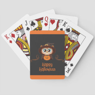 Baralho Coruja/Queda/Outono/Halloween/abóbora