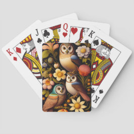 Baralho Corujas e Flores | Modern Haeckel