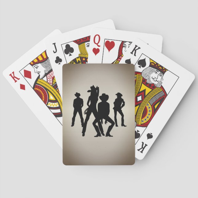 Baralho Costumava ser uma dança de linha ocidental (Verso)