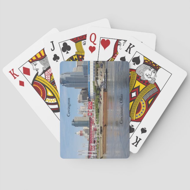 Baralho Covington & Bargs jogando cartas (Verso)