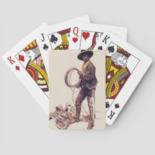 Baralho “Cowboy Mexicano” por W Herbert Dunton