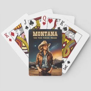 Baralho Cowgirl de Montana, Cowgirl, Estilo Noturno, Bons