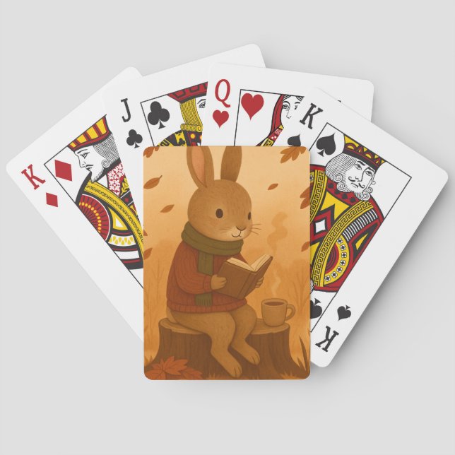 Baralho Cozy Autumn Bunny (Verso)