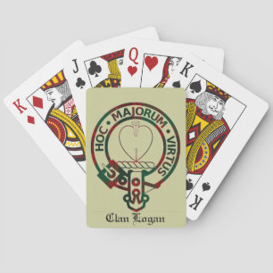 Baralho Crachá Crest do Clan Logan