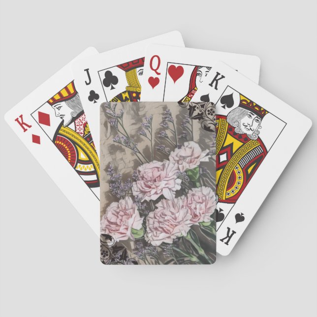 Baralho Cravos e Lavanda (Verso)