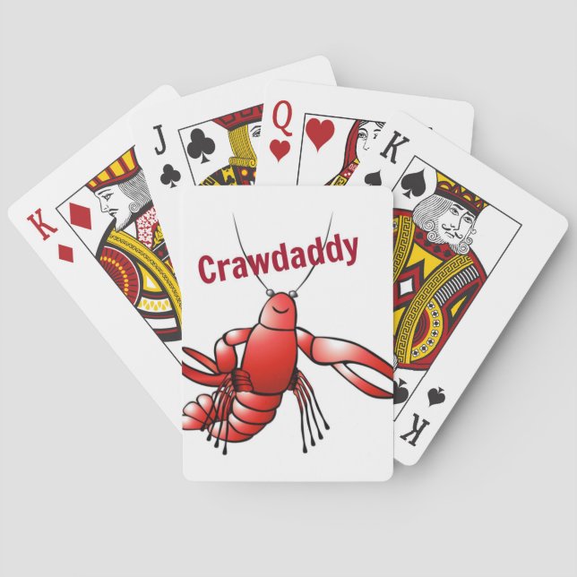 Baralho Crawaddy Red Crayfish (Verso)