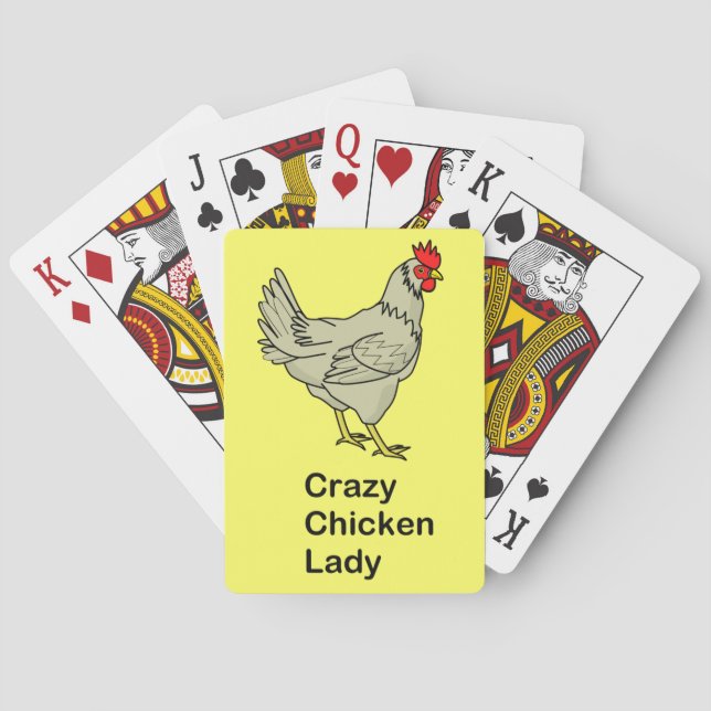 Baralho Crazy Chicken Lady (Verso)