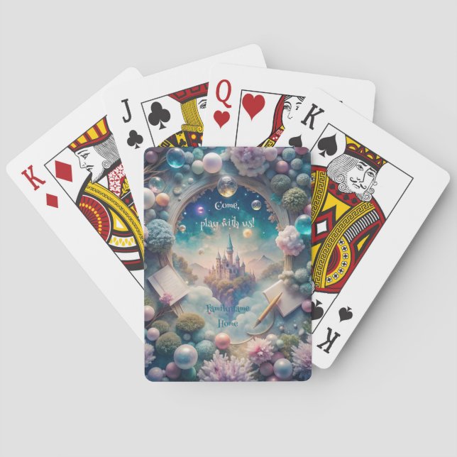 Baralho Create Your Own Whimsical Dream Castle (Verso)