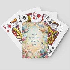 Baralho Create Your Own Whimsical Top Hats Yellow & Blue