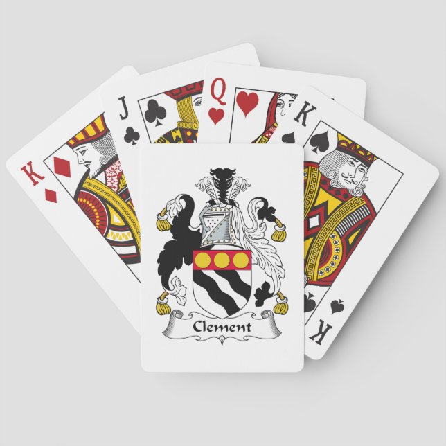 Baralho Crest da Família Clement (Verso)