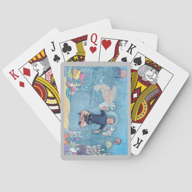 Baralho CriançasArt para COC - Explorador subaquático (Verso)