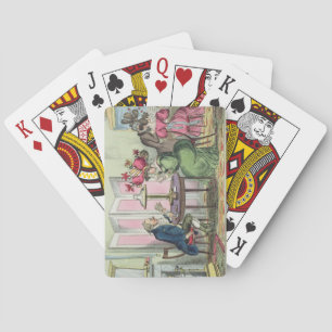 Baralho Cribbage, publicado por Thomas McLean, Londres