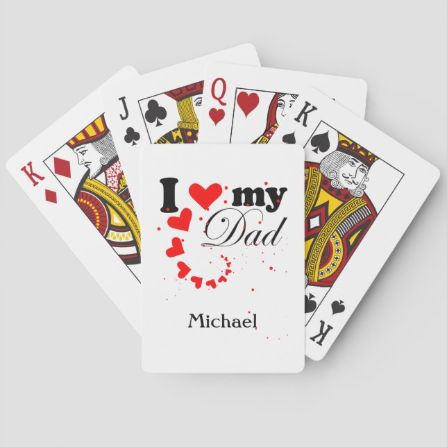 Baralho Crie o seu, eu amo o meu Pai (Verso)