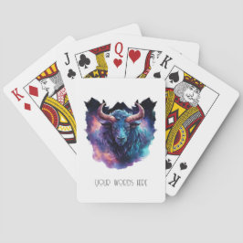 Baralho Crie Seu Próprio Touro De Minotauro Mítico