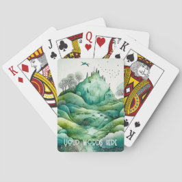 Baralho Crie sua paisagem Hilly Green