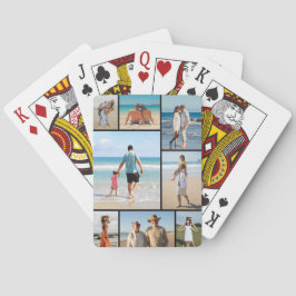 Baralho Crie sua própria colagem de 8 fotos