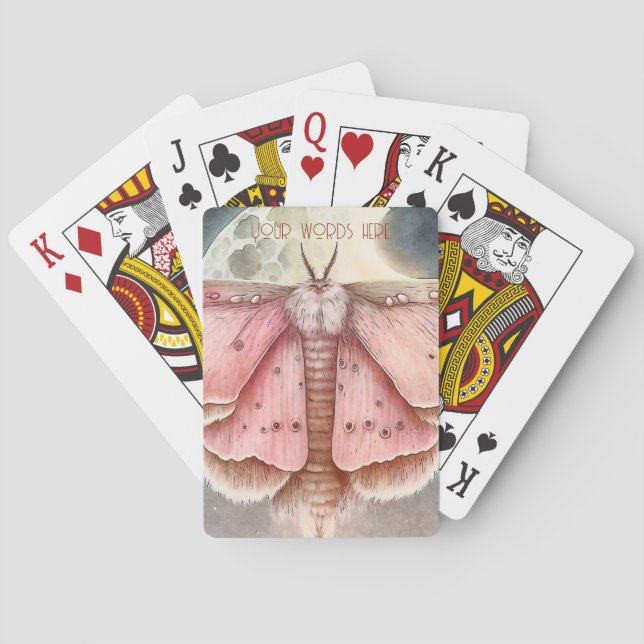 Baralho Crie sua própria Lua cheia rosa (Verso)