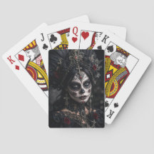 Crimson Gótico Calavera – Rosa Negra