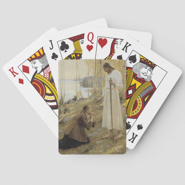Baralho Cristo e Mary Magdalene na Finlândia (Verso)