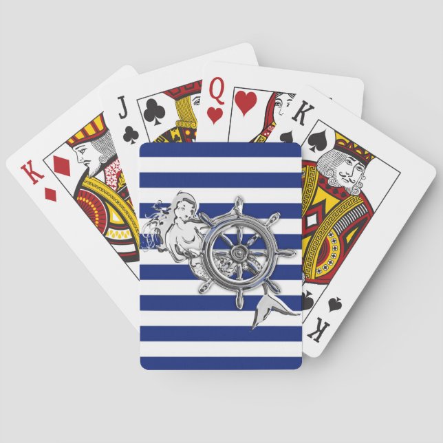 Baralho Cromo Como Sereia em Marinhos (Verso)